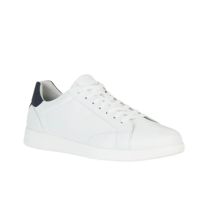 GEOX Kennet Anti-Slip Wear-Resistant Low-Top Skateboard Shoes Men's White-1