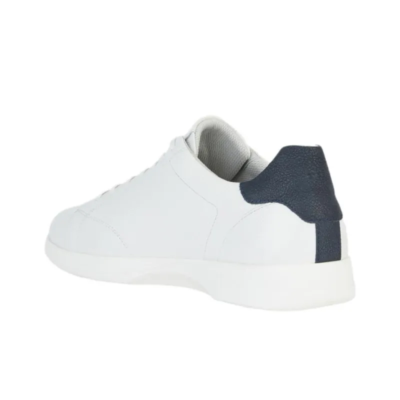 GEOX Kennet Anti-Slip Wear-Resistant Low-Top Skateboard Shoes Men's White-2