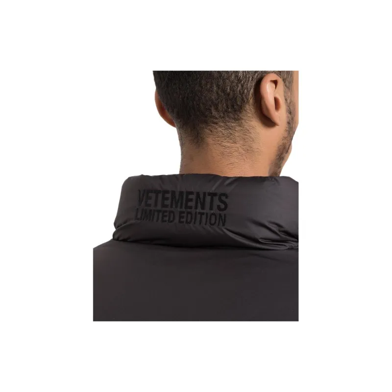 Vetements Logo Puffer Jacket-4