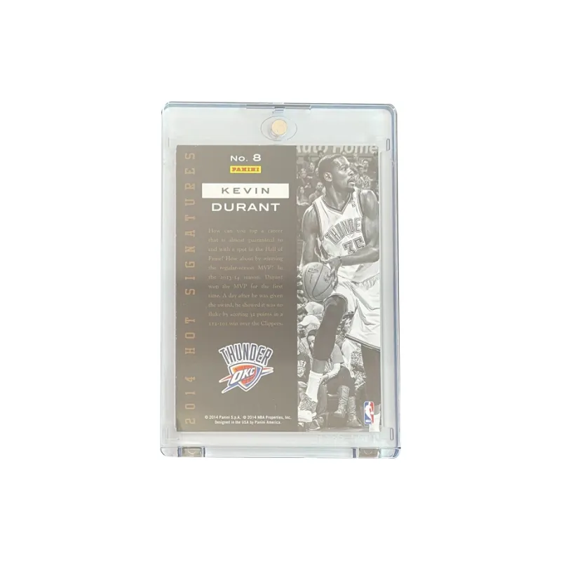PANINI 2014 Thunder Kevin KD Golden Pen Autograph NBA Special Card Player Card Card Pass Sports Cards 1 Piece-1