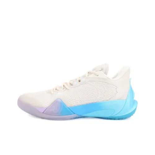 PEAK Vikings Gift 2nd Generation Basketball Shoes Men's White Blue