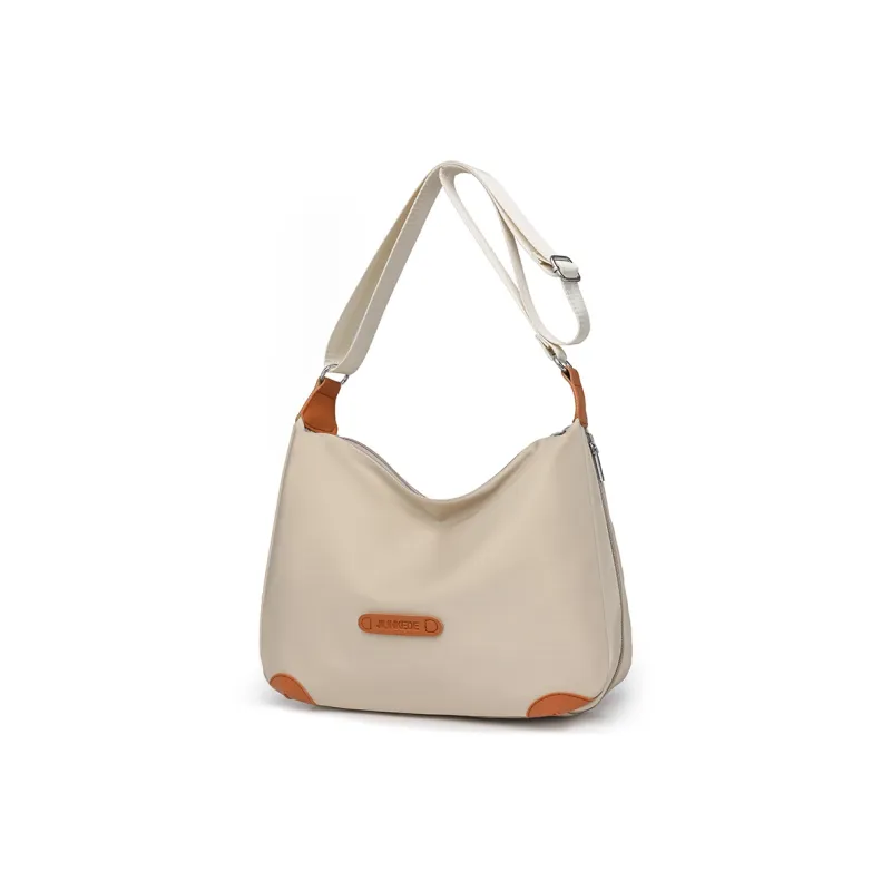 Morellybear Nylon Crossbody Bag Women's Milk Coffee/Khaki/Light Cream/Classic Black/Greengage Green/Peach Pink-5