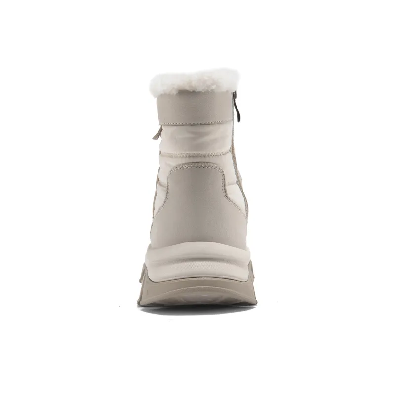 Jeep Snow Boots Men Black \ Sand \ Gray-9