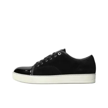 Lanvin DBB1 Low Top Skateboard Shoes Men's Black