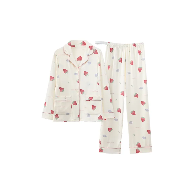 MADALLO Pajama Set Women's White-0