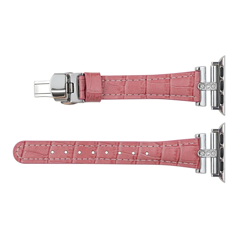Warbler Dew Apple Compatibility Watch Band Genuine Leather Material-25