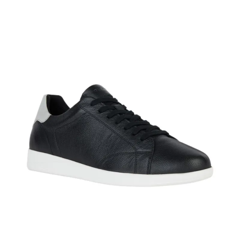 GEOX Kennet Anti-Slip Wear-Resistant Low-Top Skateboard Shoes Men's Black-1