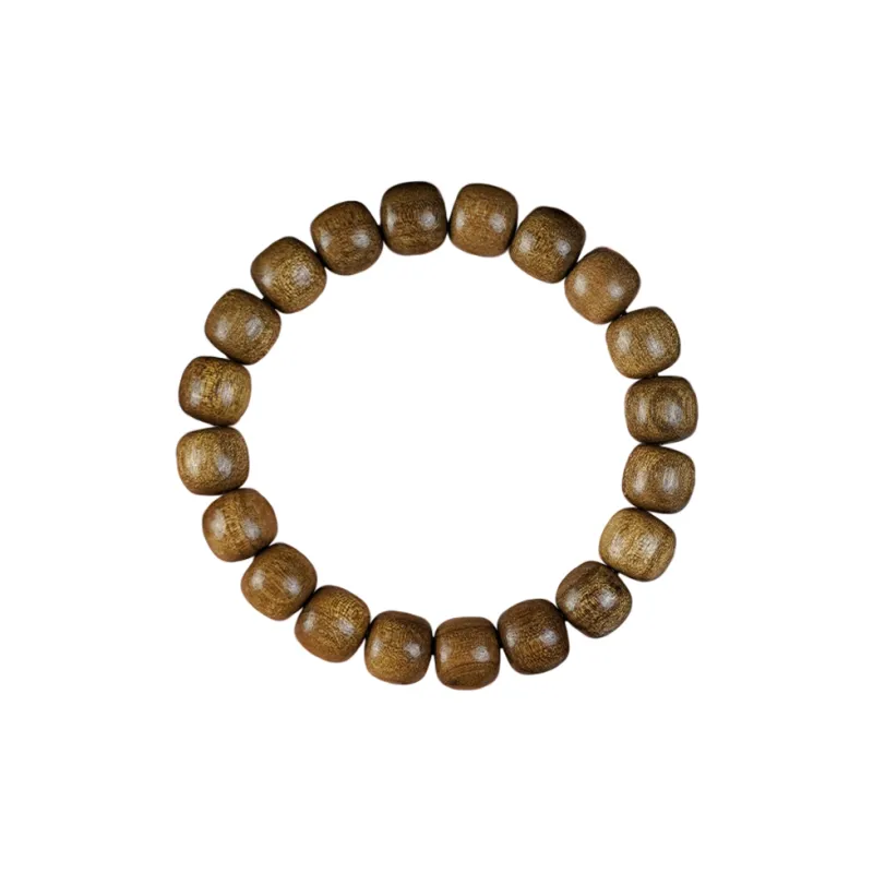 FANGYUANXIAOFU Phoebe Zhennan Single Wrap, Plain Beaded Bracelet Unisex-1