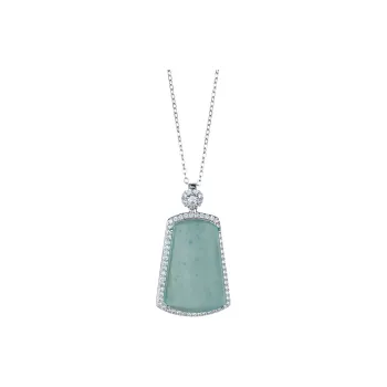 Linguanying Ice Type Jadeite Necklaces Women's