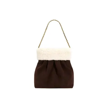LARTIGENT Cow Leather Shoulder Bag Crossbody Bag Handbag Bucket Bag Small Size Women's Multicolor