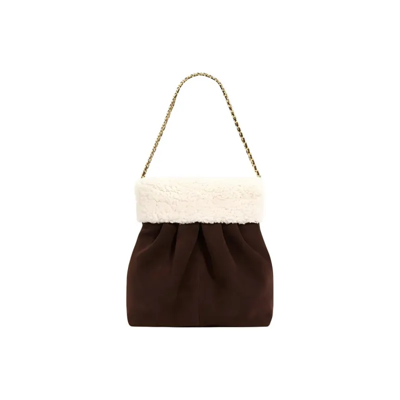 LARTIGENT Cow Leather Shoulder Bag Crossbody Bag Handbag Bucket Bag Small Size Women's Multicolor-0
