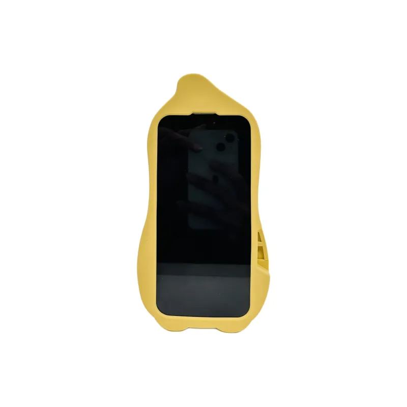 Wei Xin Silicone Material 3D Floral Baby Doll Phone Cases Compatible With IPhone 16/15 Pro Max/Apple 13/14 Pro Max/12-3