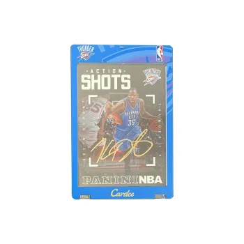 PANINI 2014 15 Thunder Kevin KD Bleach KD Gold Pen Autograph NBA Player Card Card Passes Through Sports Cards 1 Piece