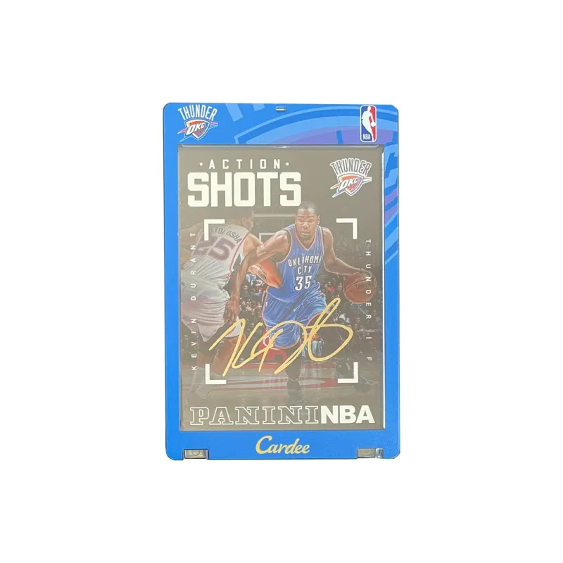 PANINI 2014 15 Thunder Kevin KD Bleach KD Gold Pen Autograph NBA Player Card Card Passes Through Sports Cards 1 Piece-0