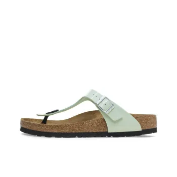 Birkenstock Gizeh Series EVA Abrasion-Resistant Flip Flops Women's Surfing Green Narrow Fit