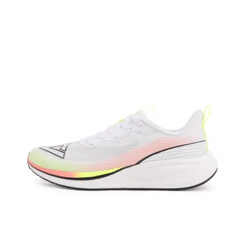 PEAK Long Distance Running Low Top Running Shoes Men's White Green