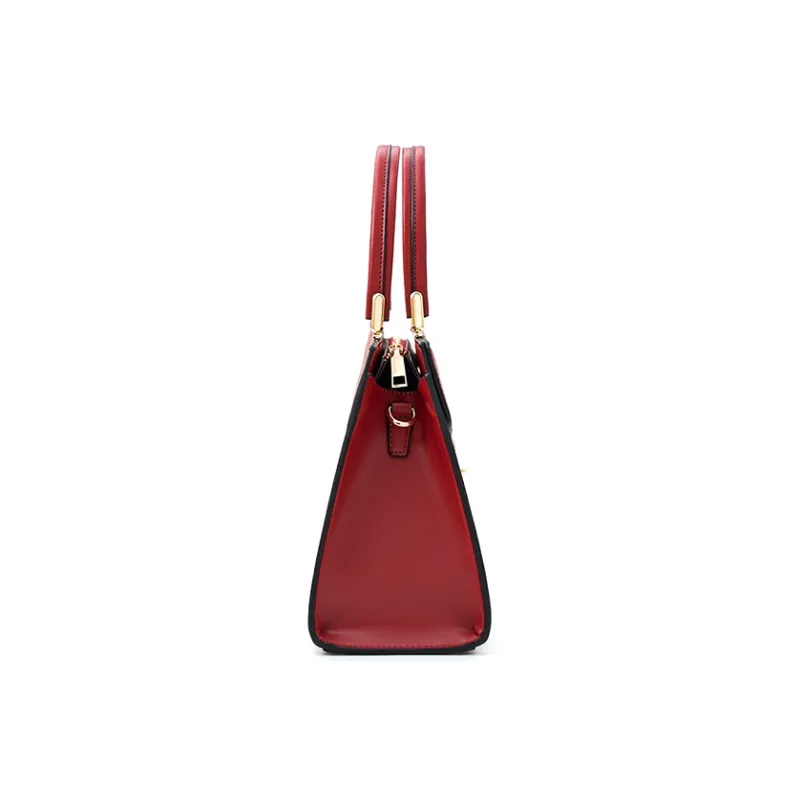 Vigno Synthetic Leather One Shoulder Handbags Women's Apricot & Brown-18