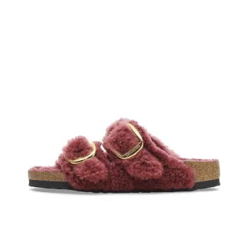 Birkenstock Arizona Big Buckle EVA Slip-Resistant Slide Slippers Women's Red Narrow Fit
