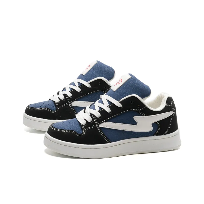 OAOQ Wear resistant And Lightweight Low Top Skateboard Shoes Unisex Box-2