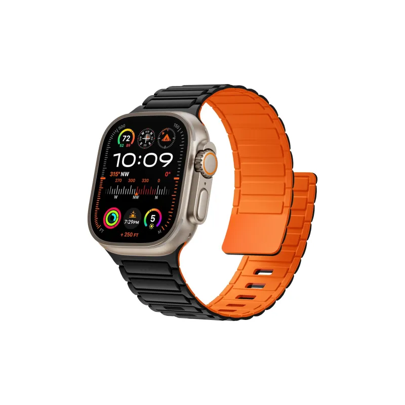 MSSM Watch Band Apple Compatibility Silicone Material-5