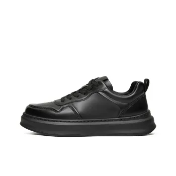HANG TEN Low Top Casual Shoes Men's Midnight Black Paste