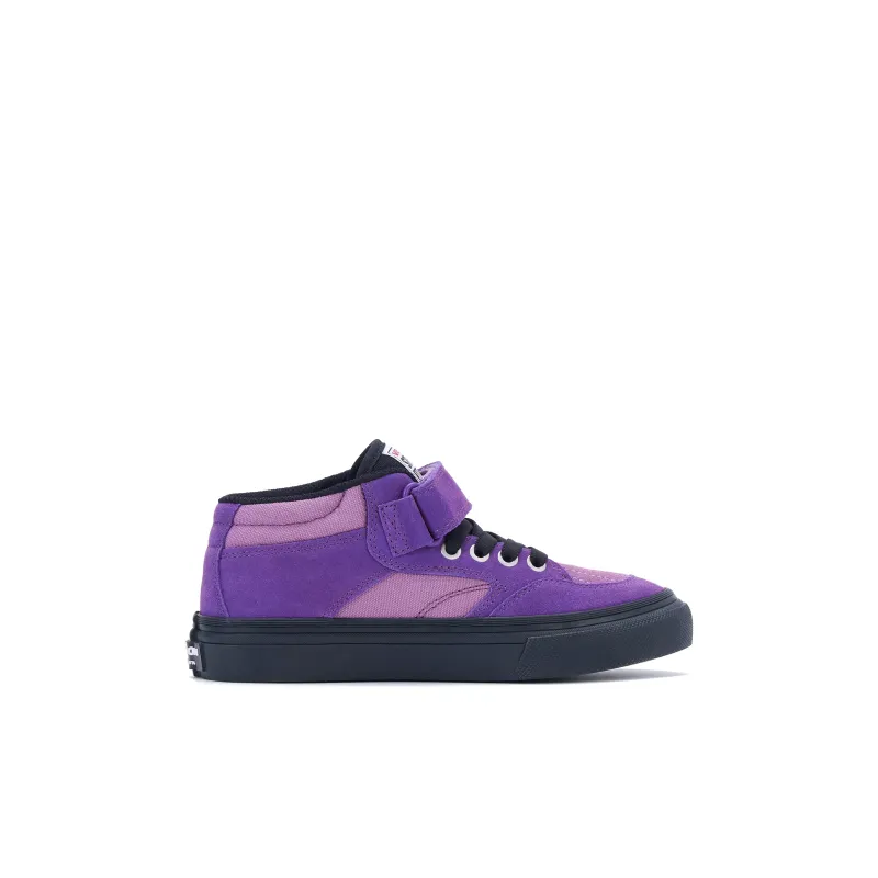 Vision Street Wear Concave Wear Resistant Mid Top Kids' Skateboarding Shoes Purple Kids'-1