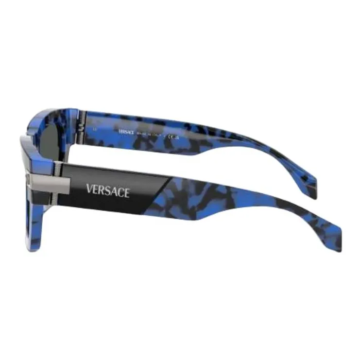 VERSACE Rectangle Frame Sunglasses-2