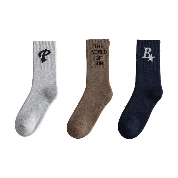 Cotton Gene Mid Calf Socks Men's Combo Set-19