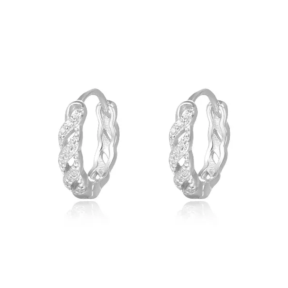 ETAHLOVE Sterling Silver Earrings Unisex Love Confession Birthday Surprise Anniversary Commemoration-5