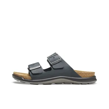 Birkenstock Arizona Crosstown PU Polyurethane Slip-Resistant Slide Slippers Women's Black Regular