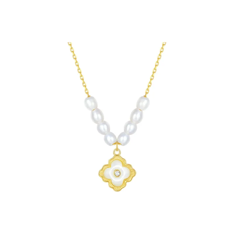DESIGN CIRCLES S925 Silver Necklaces Women's-0