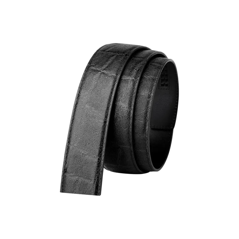 Jaylen Oos Top Grain Cow Leather Leather Belts Men's Black/Coffee 3.5cm/3.8cm-1