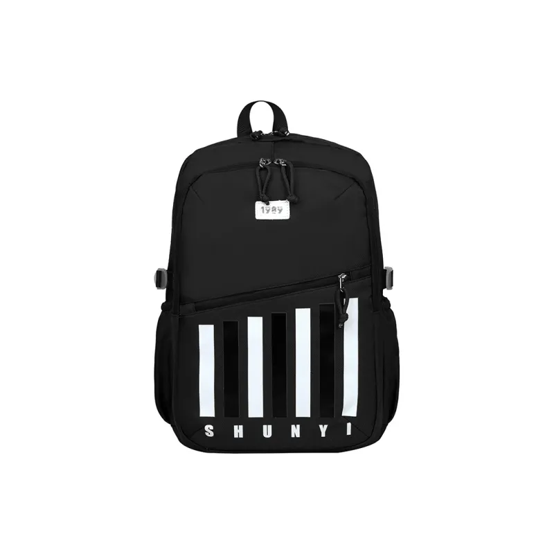 Gorora Canvas Student Backpack Regular Unisex Multicolor-8
