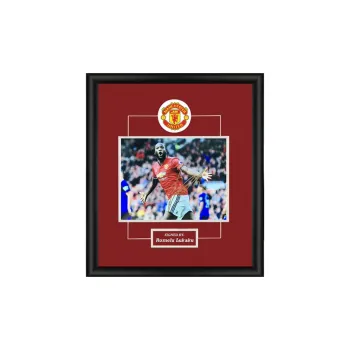Three For Photos From The Manchester United Era Included SA Certificate, Framed