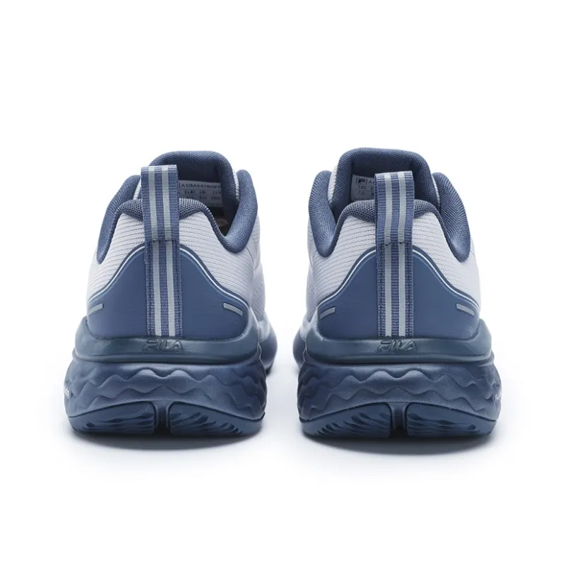 FILA Soft Cloud 2nd Generation Anti Slip Wear Resistant Low Top Running Shoes Men's Rain Mist Gray-4