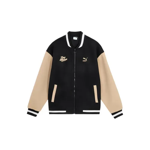 PUMA Baseball Jacket Unisex Black