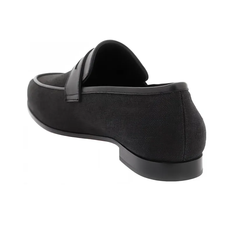 Toteme The Canvas Penny Loafers-3