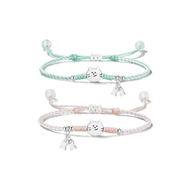 CANDY PLANET Colored Glaze Bracelets Unisex-7
