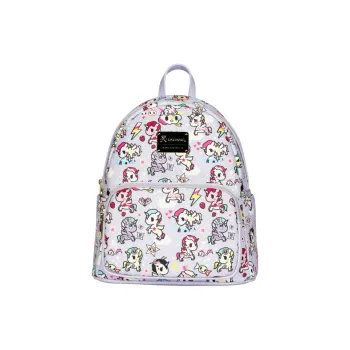 MESUCA Tokidoki Unicorn Collection PU Backpack Regular Women's Black/Purple