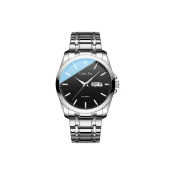 Colev Kie Automatic Mechanical Movement Steel Strap Men's Watches Black Dial