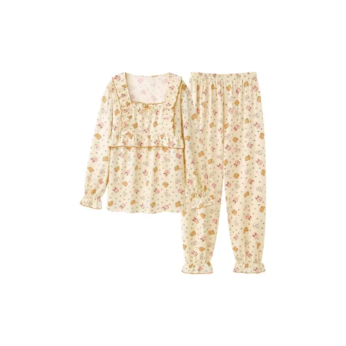 Follow The United States Pajama Set Women's Orange