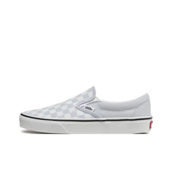 Vans Slip on Anti Slip Wear Resistant Low Top Skateboard Shoes Unisex Sky Blue