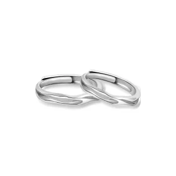 Treasure Love S999 Fine Silver Rings Unisex
