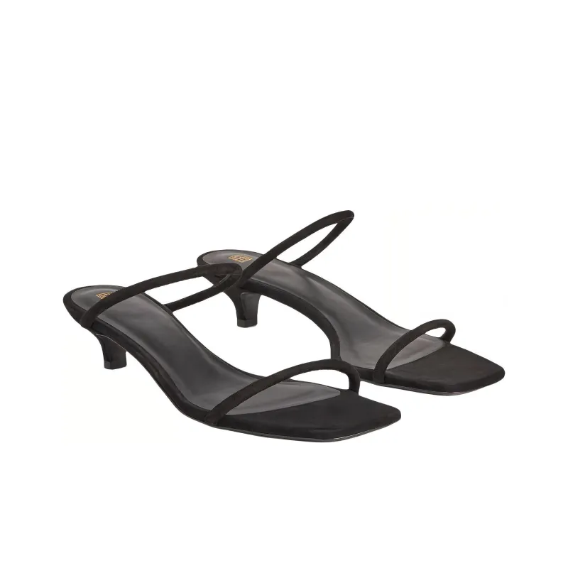 TOTEME 50mm Suede Mules Women's-2