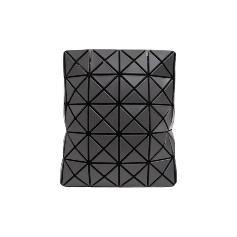 ISSEY MIYAKE Polyester Shoulder Bag, Crossbody Bag Women's Gray-2