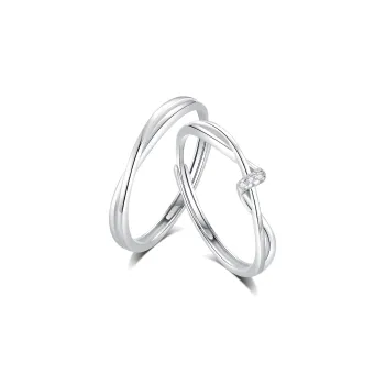 Welcome To The Treasure Zircon Rings Unisex