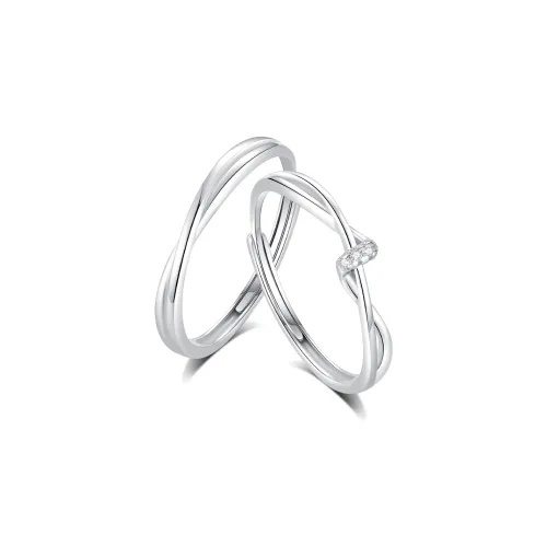 Welcome To The Treasure Zircon Rings Unisex