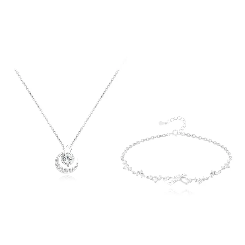 FORCHI Zircon Necklaces Women's Girl's Birthday And Anniversary Gift-8