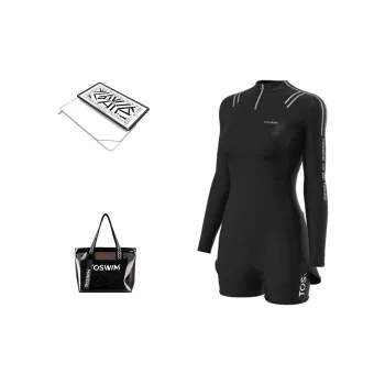 TOSWIM Swim Set Vacation Three Piece Set Women's Original Sea Aurora