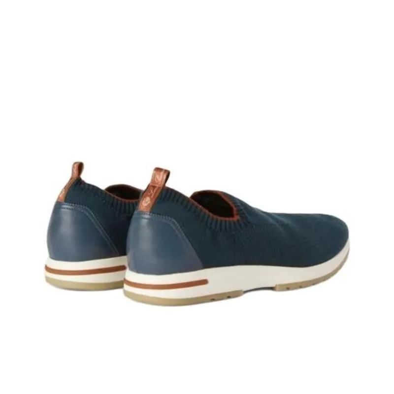 Loro Piana Low Top Casual Shoes Men's Green-4